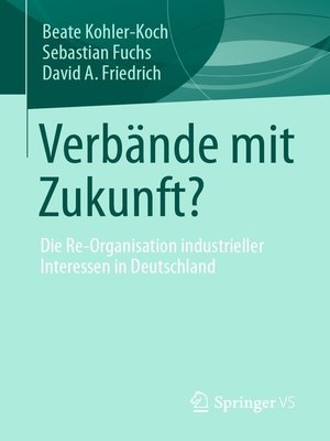 cover image of Verbände mit Zukunft?